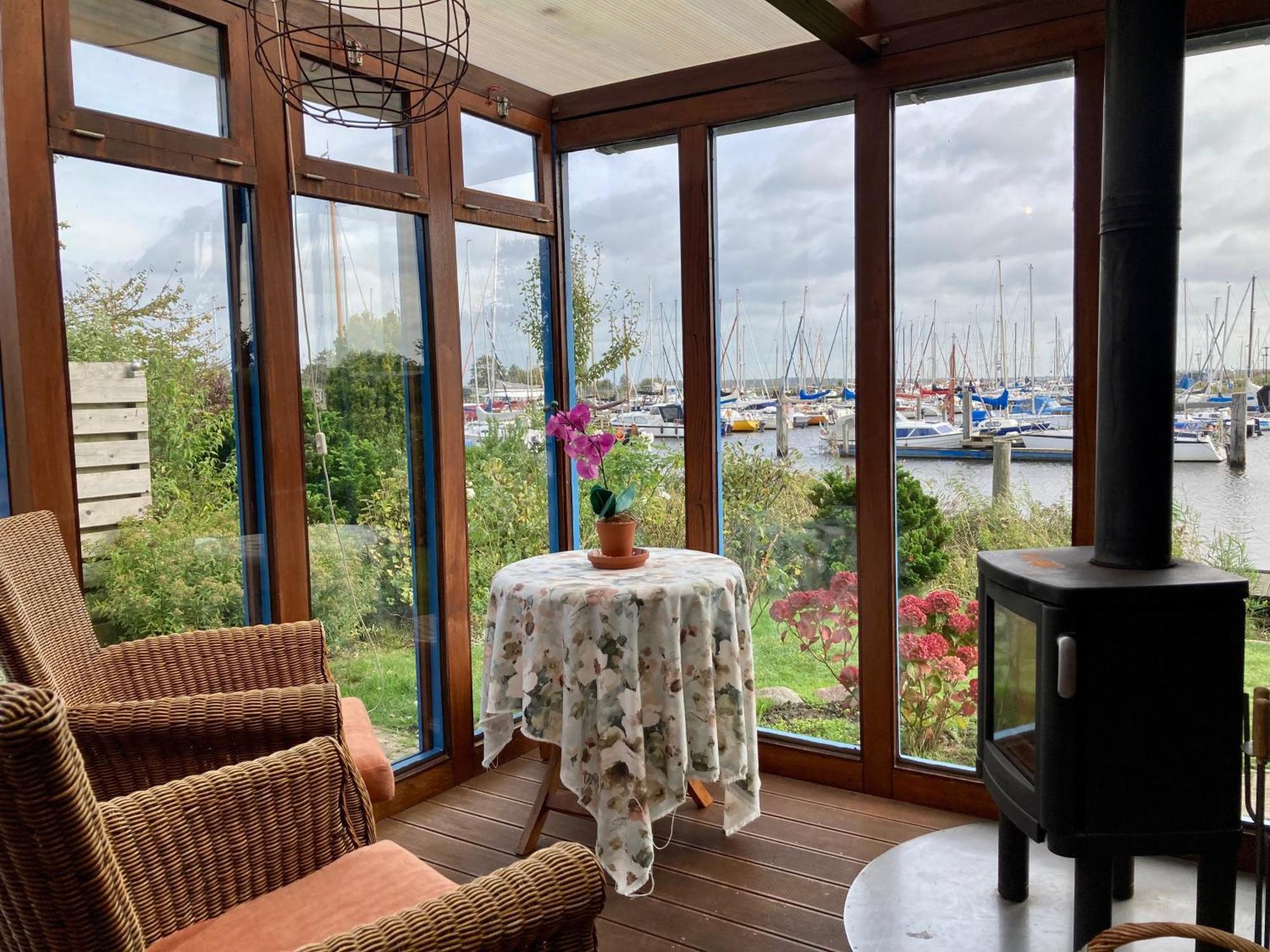 4Pers House Christine W Sauna, Winter Garden & Fishing Pier Anjum Esterno foto